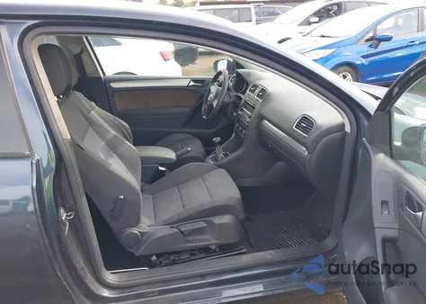 2012 Volkswagen Golf 2.5L 2-Door from USA, damaged, VIN WVWAB7AJ4CW145185